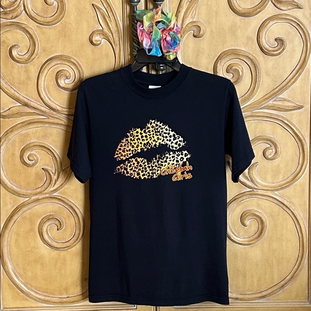 2006 Cheetah Girls Concert Tour T-Shirt Black & Gold